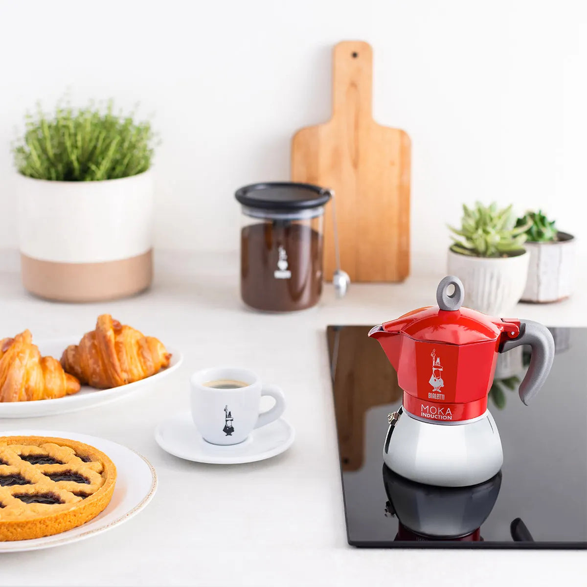Bialetti Moka Indukcija Crvena