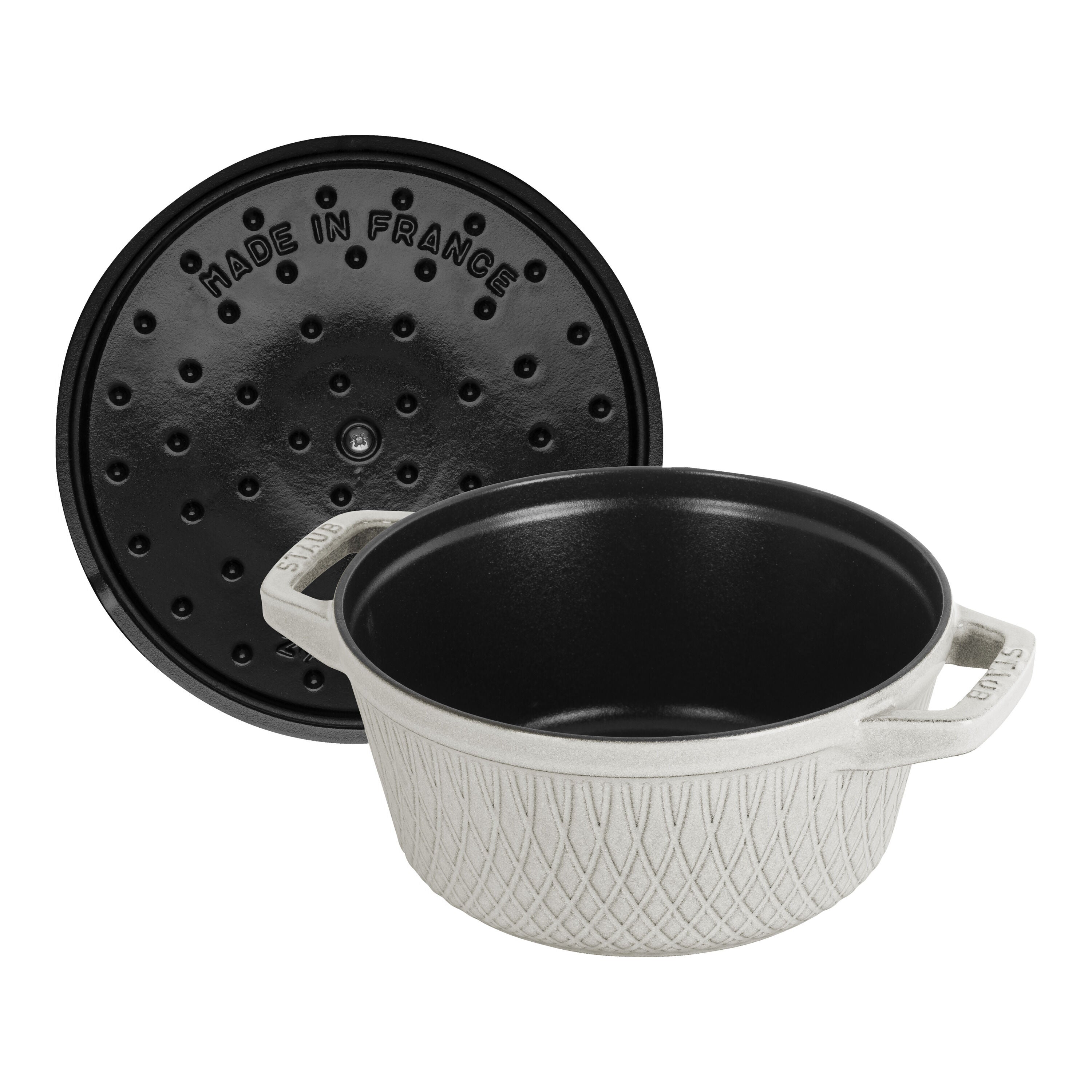 Staub Cocotte twister | round | cast iron