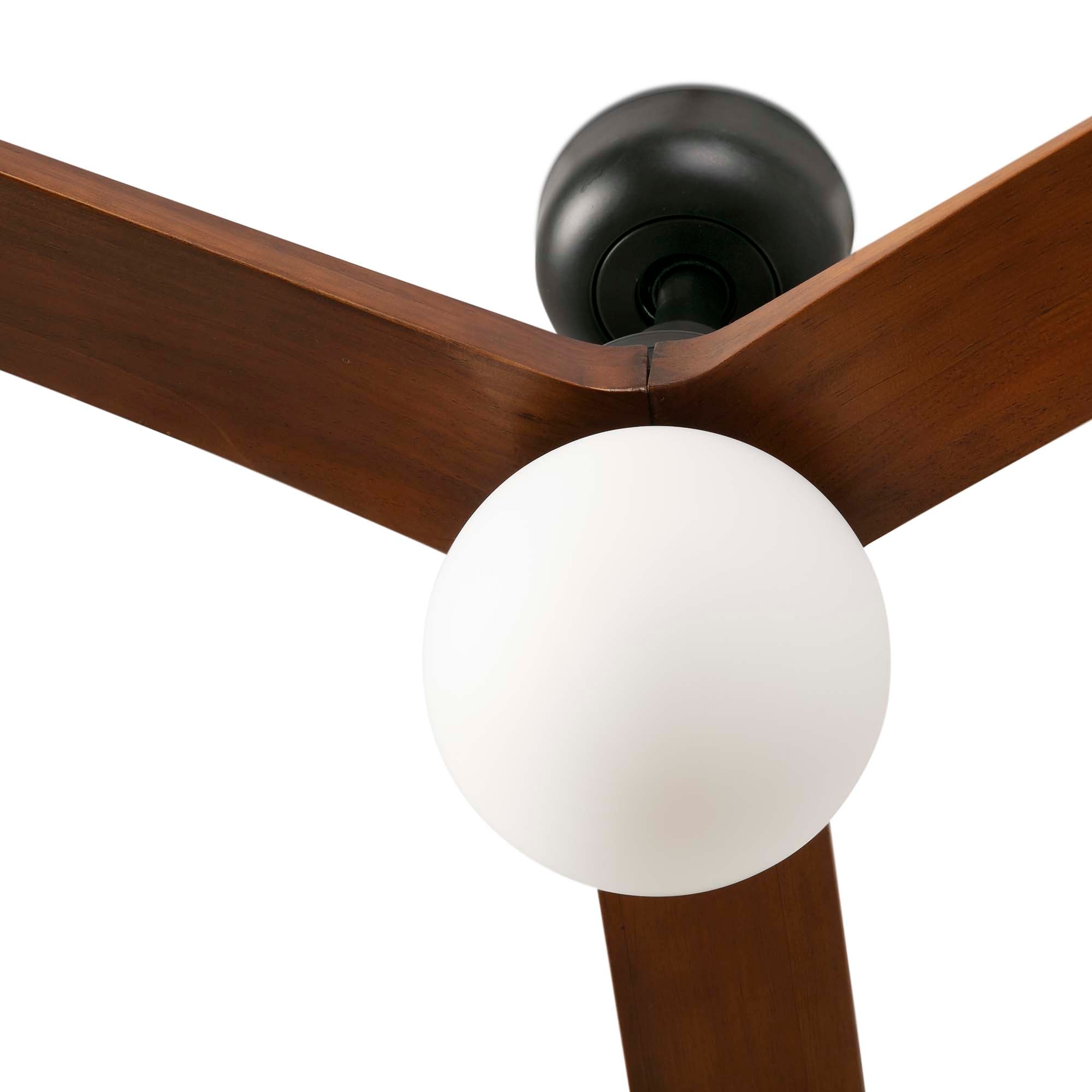 FARO Klim M Ø1250mm – kućište Crna lopatice Orah
