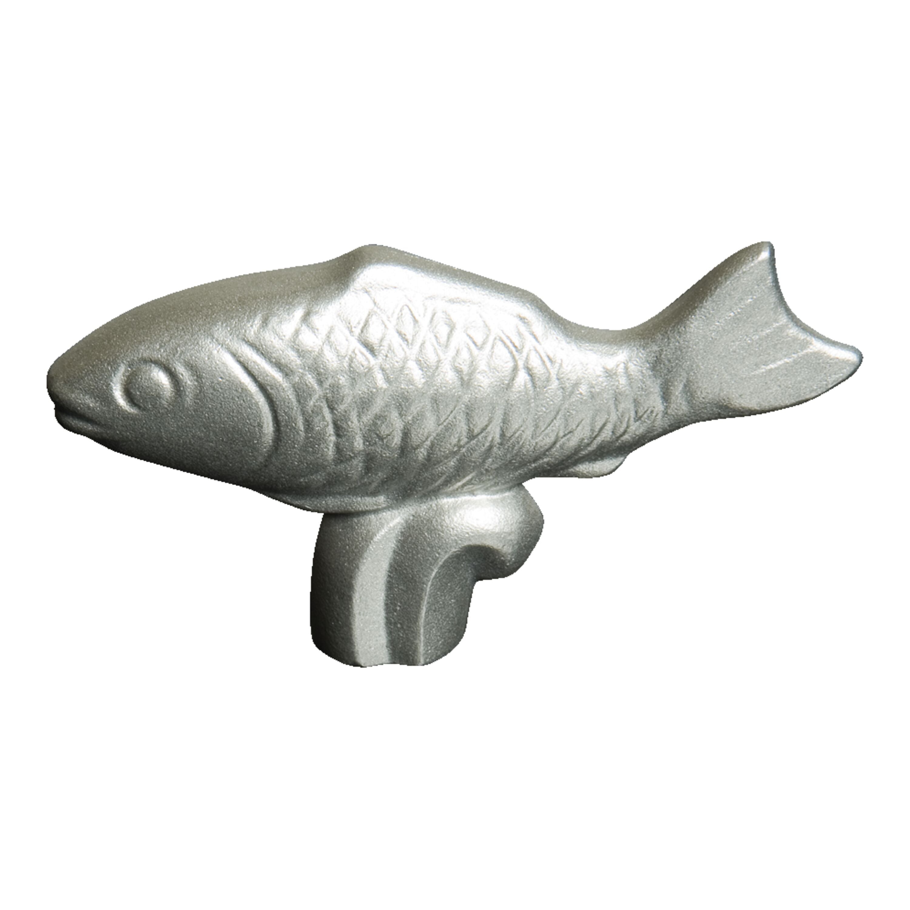 Staub Knob, stainless steel | fish