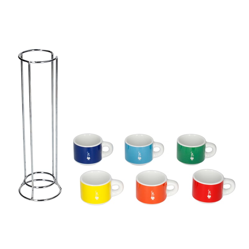 Bialetti Color – set od 6 espresso šoljica