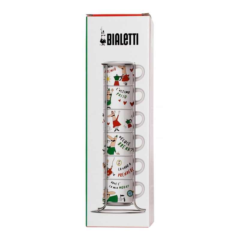 Bialetti Italia – set od 6 espresso šoljica