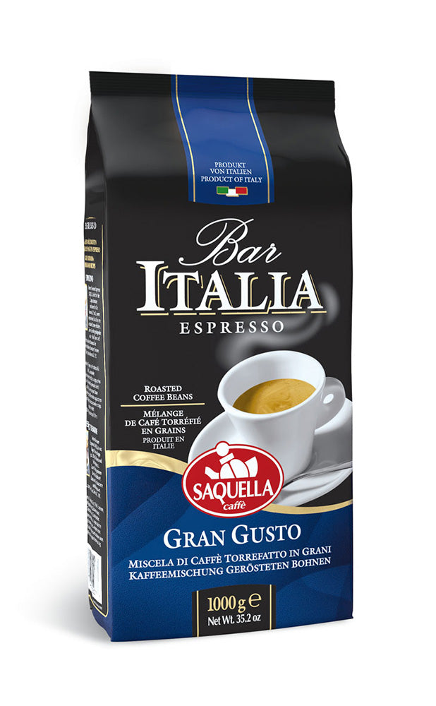 Saquella Bar Italia Gran Gusto kafa u zrnu 1 kg
