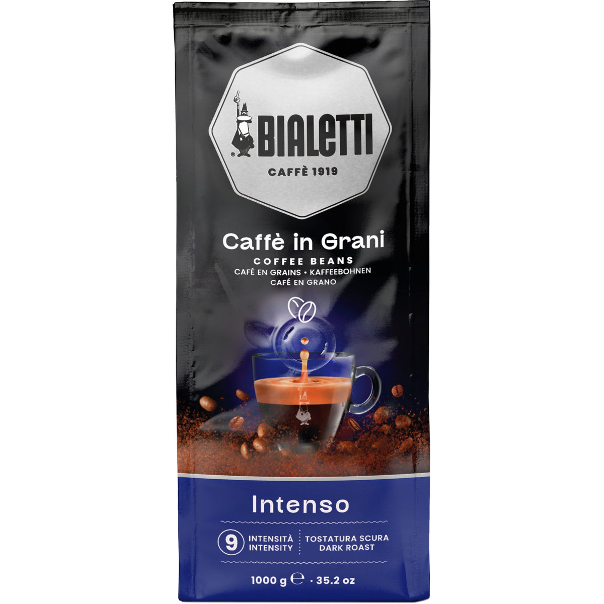 Bialetti – INTENSO kafa u zrnu 1000 g