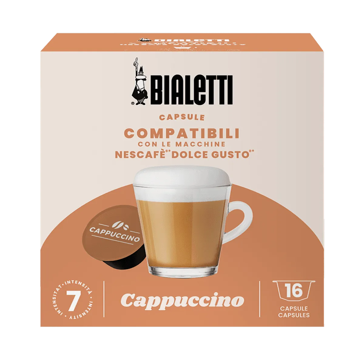 Bialetti Dolce Gusto - Cappuccino 16 kapsula