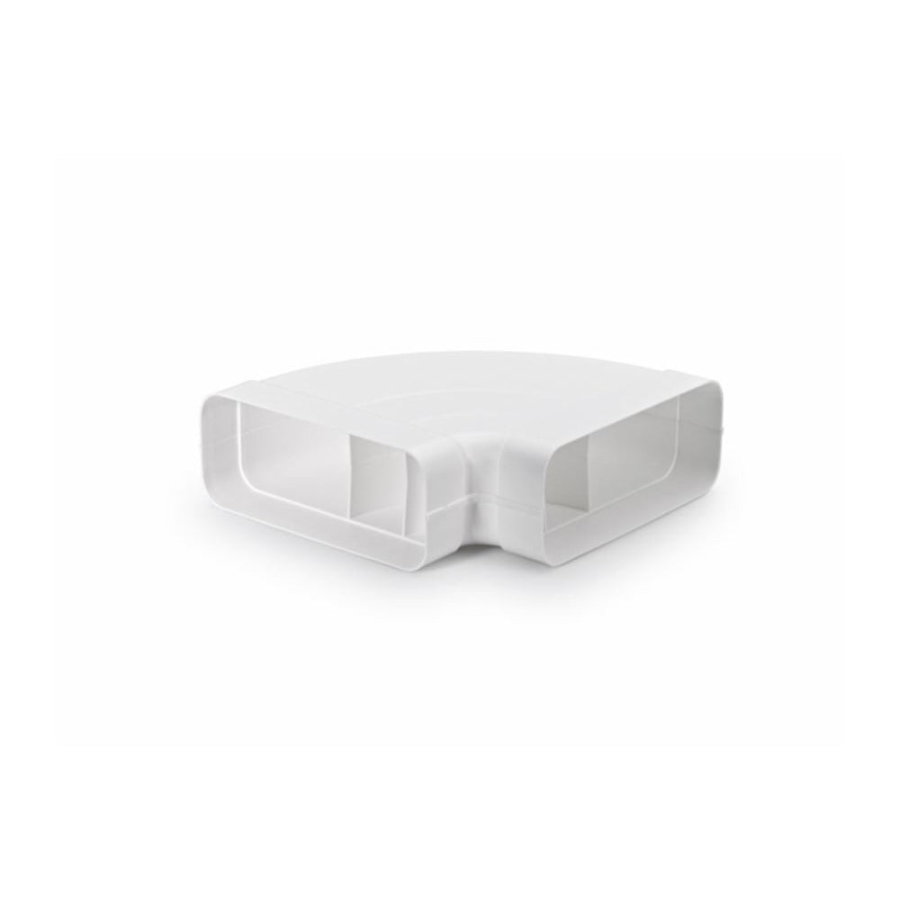 Foster Beli horizontalni ugaoni spoj 90° - pravougaoni presek 9700 534