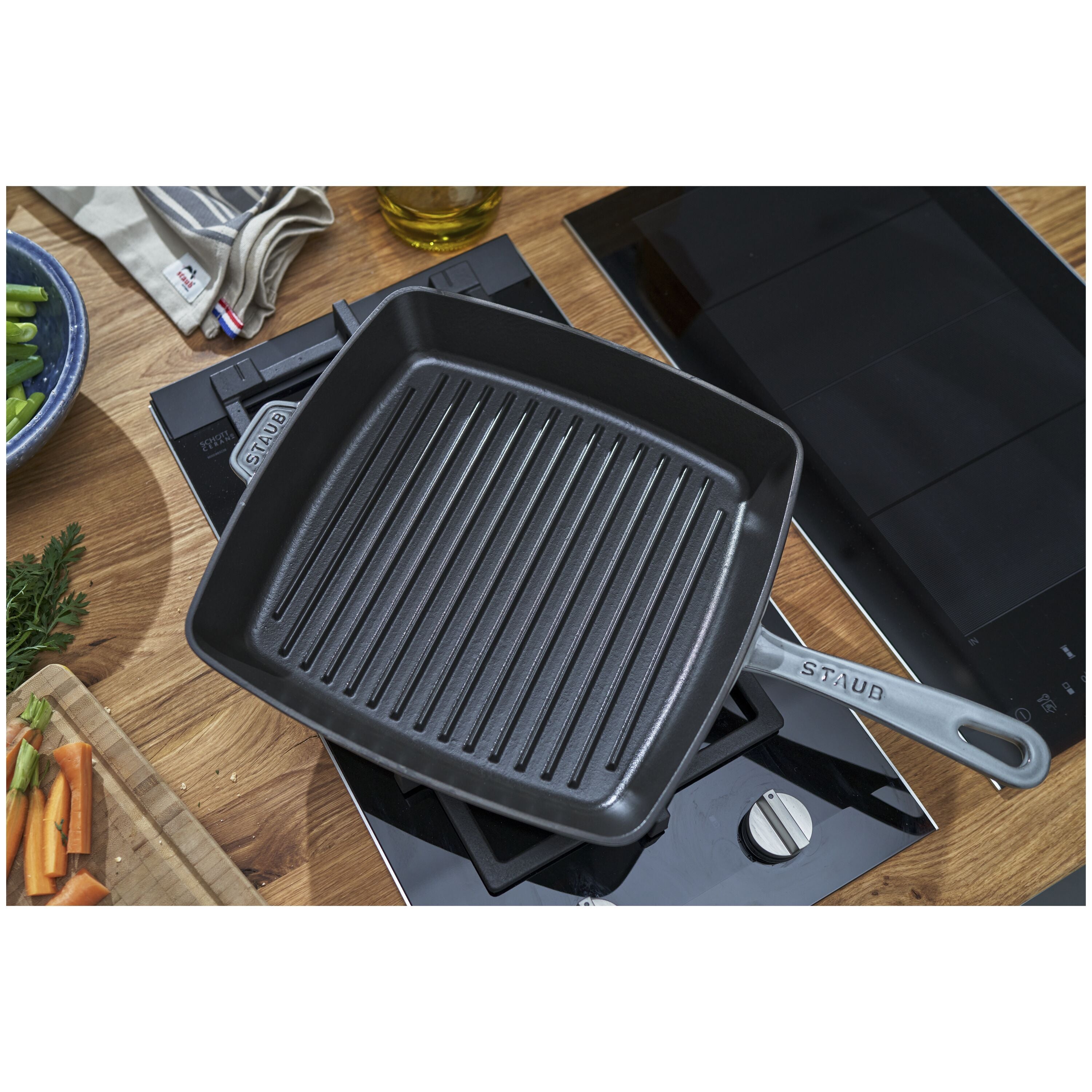 Staub American grill | square | cast iron