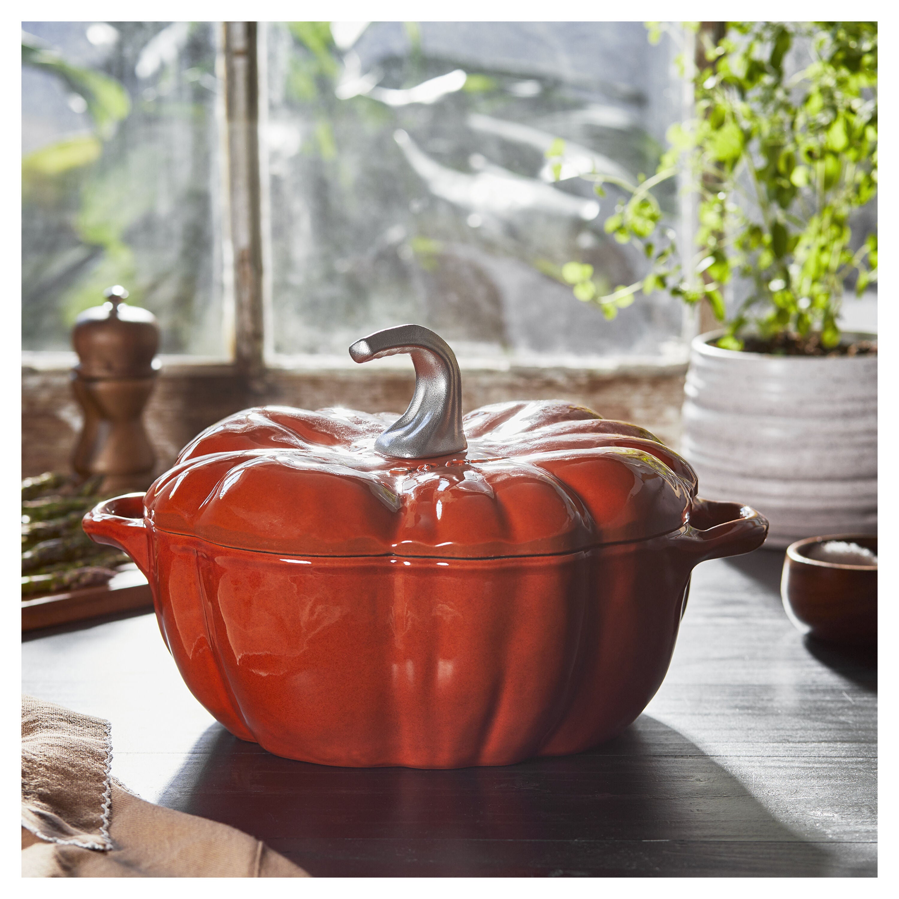 Staub Cocotte | pumpkin | cast iron