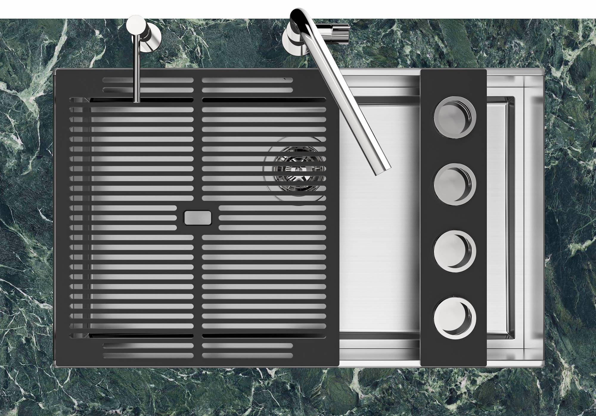 Foster Sudopera Quadra EVO Gun Metal 1255 056 - 11