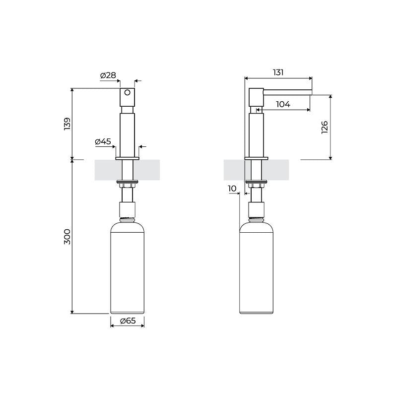 Foster Dispenser Evo Satin 8520 100