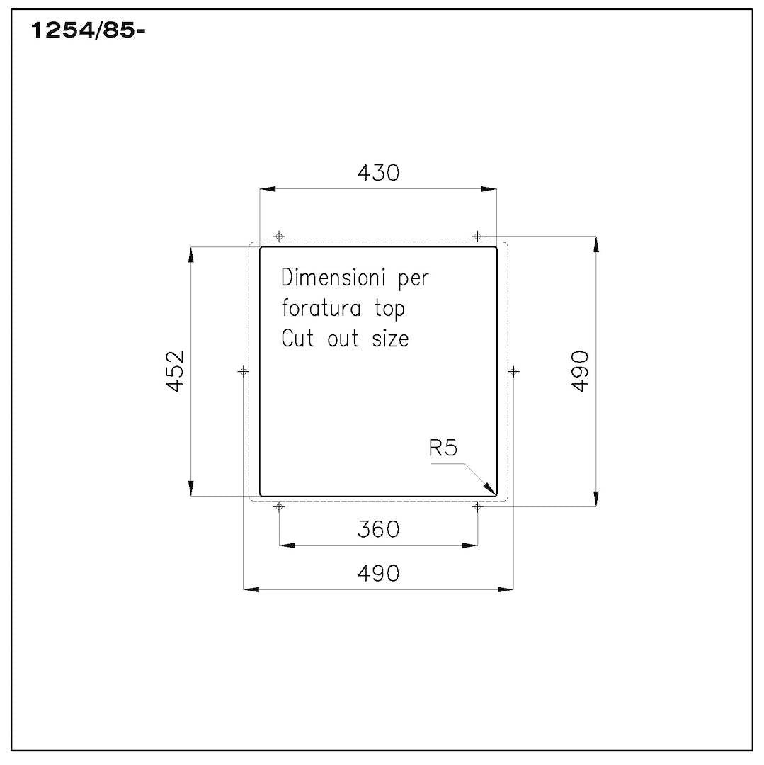Foster Sudopera Quadra EVO Gun Metal 1254 056 - 6