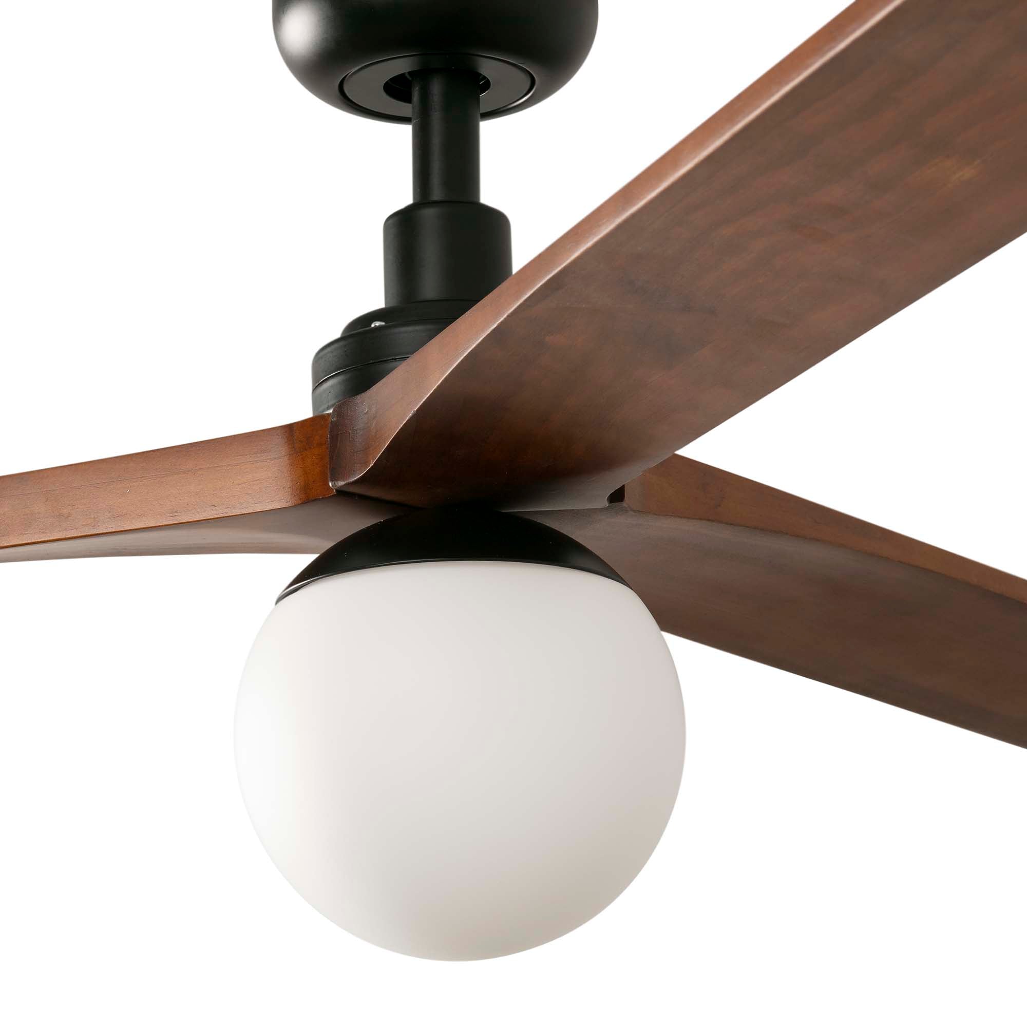 FARO Klim L Ø1500mm – kućište Crna lopatice Orah