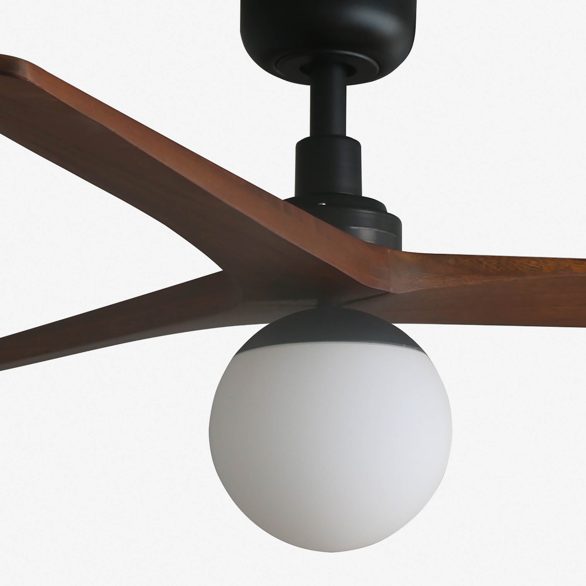 FARO Klim M Ø1250mm – kućište Crna lopatice Orah