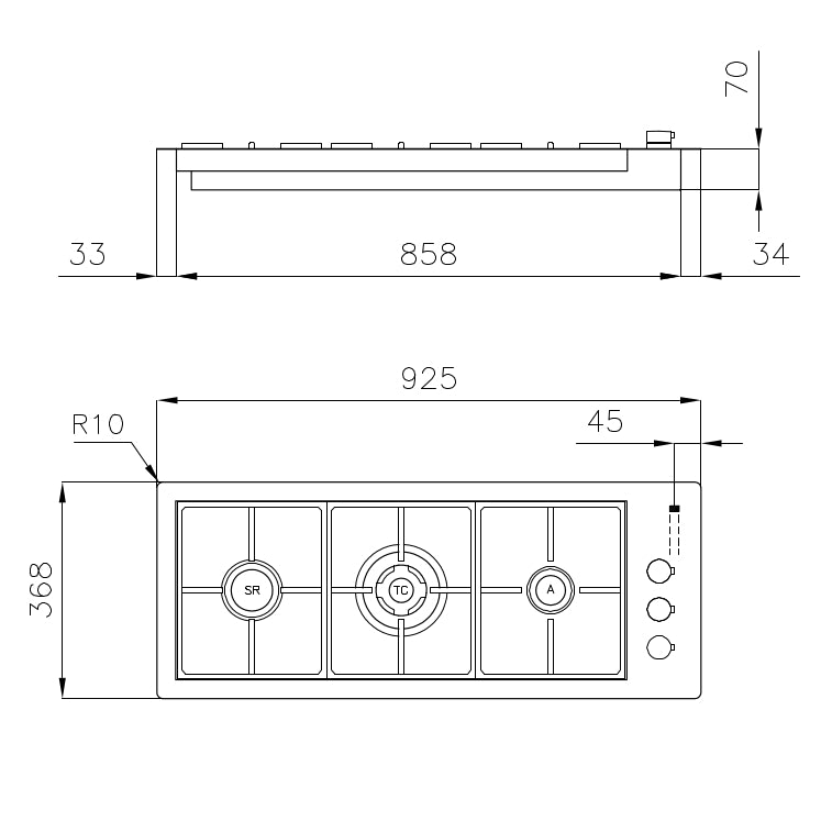 Foster Plinska ploča S4000 Line 3G 7286 032