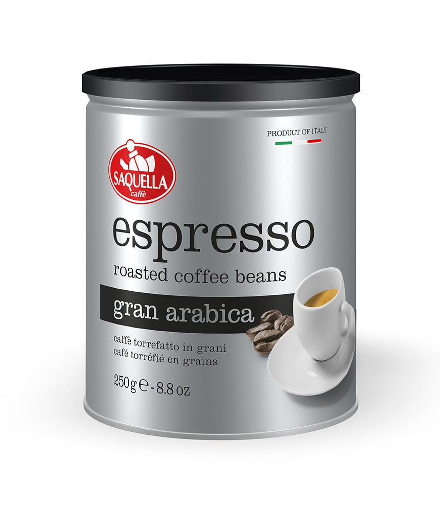 Saquella Espresso Gran Arabica kafa u zrnu 250 g